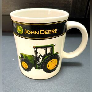 John Deere Tractor Coffee Mug Cup Yellow Deer Licensed Product